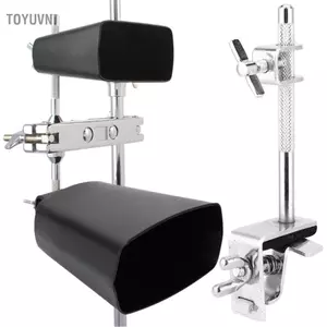 Toyuvn ACAGALA WC51 Giá đỡ tạ bò Bộ trống Jazz Vòng gắn Kẹp điều chỉnh lên hoặc xuống