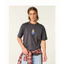 Hollister Nam Loose Top Câu Lạc Bộ Bóng Đá Cổ Điển Đen Thể Thao 100% Cotton Cao Cấp Áo Thun Nữ Tay Ngắn