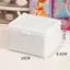 Luckyew Hàn Quốc Trong Suốt Hộp Bảo Quản Hộp Mù Thẻ Photocard Hộp Bảo Quản Thẻ Ảnh Người Tổ Chức Phân Loại Hộp Lật TQ