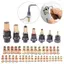 Luckyew 11 Cái / bộ M3 M4 M5 M6 M8 M10 M12 Tay Cầm Đinh Tán Đai Ốc Adapter Dụng Cụ Cải Tạo Gia Đình Và Sửa Chữa Tự Động TQ