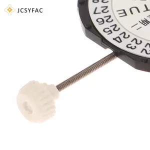 JCSYFAC SL25 / SL28 / SL68 Thay thế chuyển động đồng hồ thạch anh 3 tay song ngữ Lịch kép Phụ kiện sửa chữa đồng hồ cho thợ đồng hồ Mới