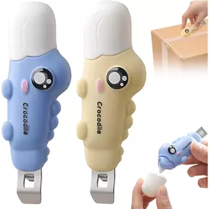 Dụng cụ mở nắp chai 2 trong 1 từ tính mới Hoạt hình sáng tạo Hộp mở nắp chai thuốc