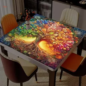 Shas Square Altar Board Game Card Pad Runes Table Fabric Mysterious Board Game Mat