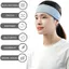 Băng đô thể thao PYCOU, Băng đô Nylon chống trượt, Băng đô nữ thấm mồ hôi thời trang