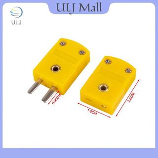 ULJ 5 Cái K Loại Đầu Nối Nam / Nữ Cắm Cảm Biến Nhiệt Độ Cặp Nhiệt Điện.