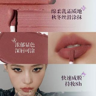 GILCULT Son kem lì nhung không dính cốc Không phai màu Son môi