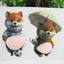 Miếng Dán EDIWANY, Miếng Dán Bụng Chó Shiba Inu Mũm mĩm Shiba Inu Dán, Dễ Thương Squeezable Mềm Nền Màu Hồng Dễ Thương Nhãn Dán Chó Con Dễ Thương Trang Trí Điện Thoại