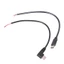 Dây kết thúc mở sao 90 độ USB Type C Nam góc phải USB C đến 2 chân Dây trần