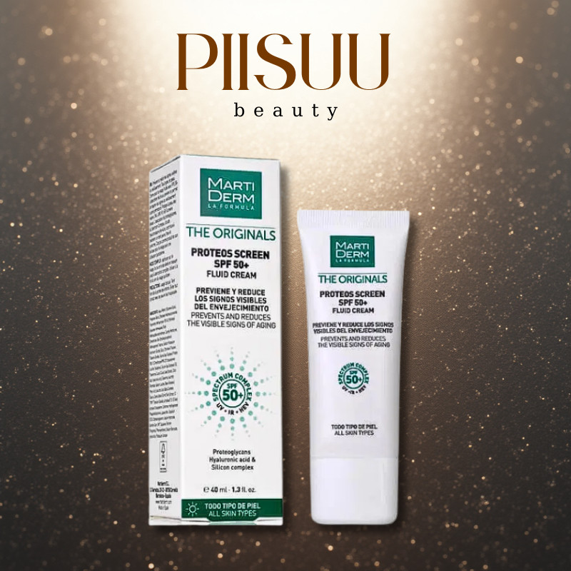 Kem Chống Nắng MartiDerm Proteos Screen SPF50+ 40ml - Bảo Vệ Phổ Rộng, Chống Ánh Sáng Xanh, Chống Lão Hóa