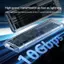 Box Ổ Cứng M.2 NVMe NGFF Hộp Đựng Ổ Cứng SSD Trong Suốt Type C 10Gbps Tốc Độ Cao Dual Protocol