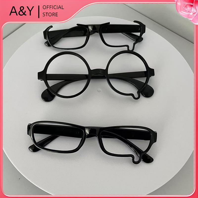 A & Y Anime Y2K Cosplay Kính Không Ống Kính Unisex - Giọt Nước Mắt Trang Điểm và Phụ Kiện