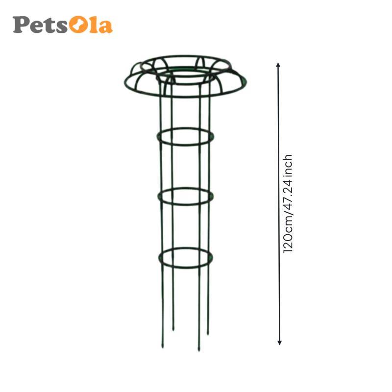 Khung Hỗ Trợ Leo Núi Có Thể Điều Chỉnh Vườn Trellis Hình Ô Sợi Thủy Tinh Giá Đỡ Thực Vật Hỗ Trợ Mạnh Mẽ Cho Leo Hoa