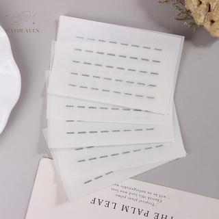 [hatheaven] 40 / 200 Chiếc Băng Dính Chống Thấm Nước Không Keo Dán Lông Mi Tự Dính Keo Dụng Cụ Trang Điểm Không Gây Dị Ứng Tại Nhà Hàng Ngày Đẹp
