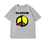YB1 Michael Jackson dày cotton tee 2026 người hâm mộ phim quà tặng PEACE AND LOVE Áo thun ngắn tay BY1