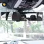 {TB & Bag} Kẹp nội thất lồi rộng 285MM trên gương trong suốt Đa năng Chống chói Chống sương mù Gương chiếu hậu toàn cảnh Gương cong.