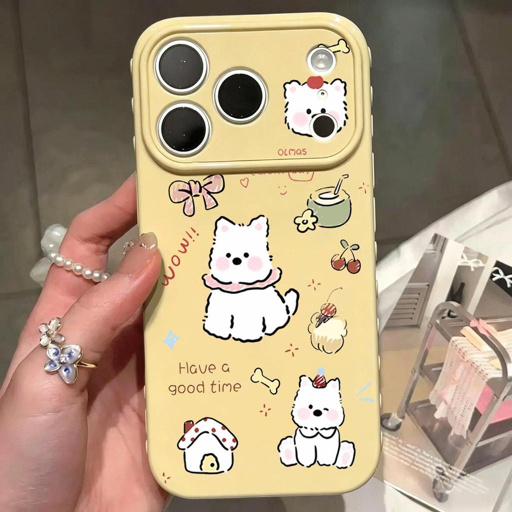 Tây Highlands cho iPhone17promax trường hợp điện thoại16plus mềm trường hợp 14/13/11Pro nổ