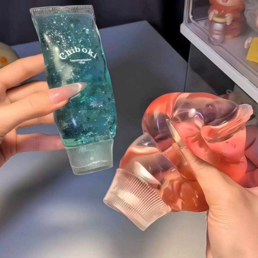 Đồ chơi Squishy kem đánh răng DELMER, Sữa rửa mặt cảm giác không vỡ Fidget, Đồ chơi mực co giãn mềm có thể định hình cho trẻ em Sinh nhật
