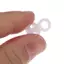 Littleloves1 50 Chiếc Rèm Đường Sắt Trắng Phong Cách Hiện Đại Phụ Kiện Rèm Nhựa Tra Glider Cho Nhà Treo Rèm Glider Móc Vòng Đường Sắt VN