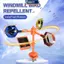 MAKY Garden Rau Field Siêu Âm Chim Năng Lượng Mặt Trời Pest Repeller Xoay Phản Quang Drive Away Bird VN