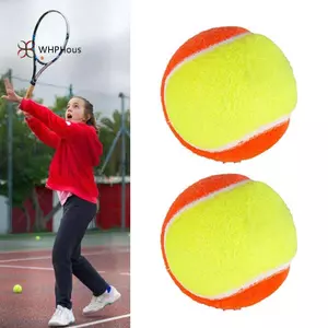 < WHPHous-t > Bóng tennis đi biển Áp suất tiêu chuẩn 50% Bóng mái chèo tennis chuyên nghiệp mềm mại để huấn luyện Phụ kiện quần vợt ngoài trời Đẹp