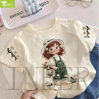 COD✅ (Hồ Chí Minh)Kids T Mall Áo phông tay ngắn In hình hoạt hình Áo Kiểu rộng và ấn tượng Trẻ em thời trang #VN62