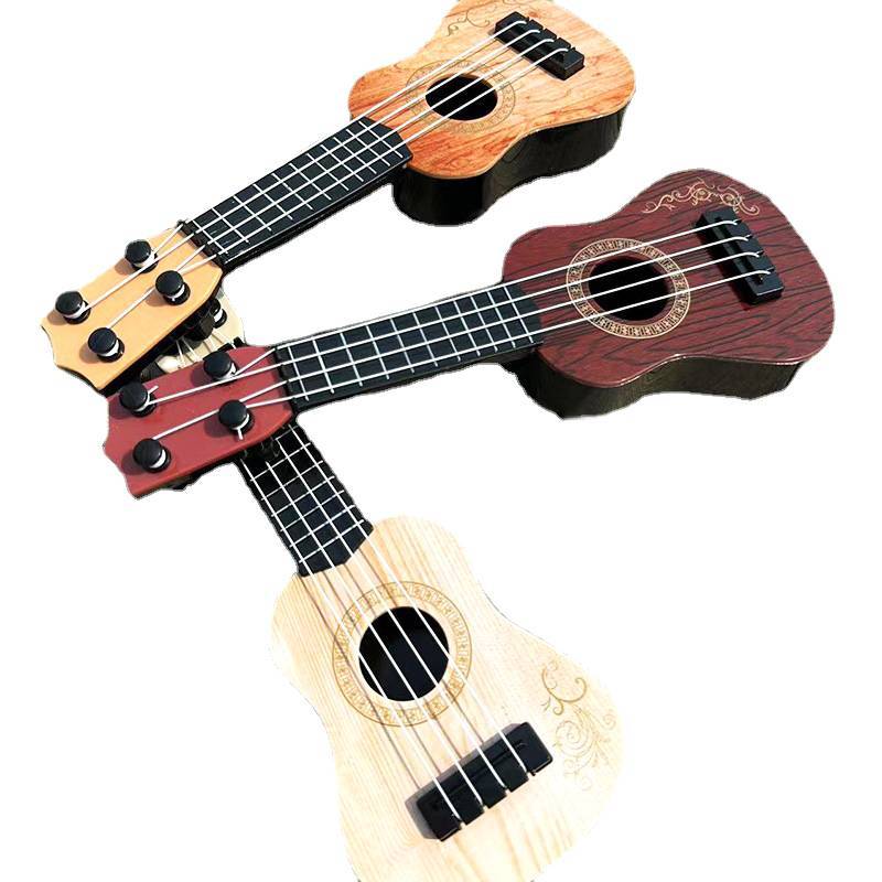 JINHF 1PC 4 Dây Mini Guitarra Quà Tặng Nhạc Cụ Giáo Dục Sớm Đồ Chơi Dành Cho Người Mới Bắt Đầu Trẻ Em Trẻ Em 21 Inch Ukulele HOT
