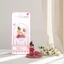 GETVOW Puffy Dán, Thiết kế cứu trợ Thiết kế cây dễ thương Nhãn dán dập nổi, Văn phòng phẩm Fun Series Crystal Puffy Họa tiết xếp chồng Nhãn dán Quà tặng học sinh