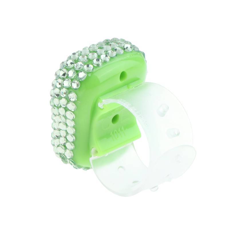 JINHF Mini 7 Màu Lấp Lánh Kim Cương Giả Ngón Tay Dụng Cụ Tally Bền Đẹp Cho Các Lớp Cầu Nguyện Thủ Công Và Thiền HOT