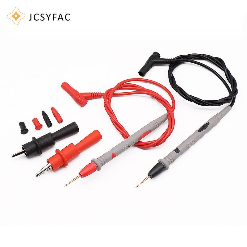 JCSYFAC Đồng Hồ Đo Dẫn Đầu Thăm Dò Đo Pin Kim Đầu Kỹ Thuật Số Nhiều Mét Thử Mới