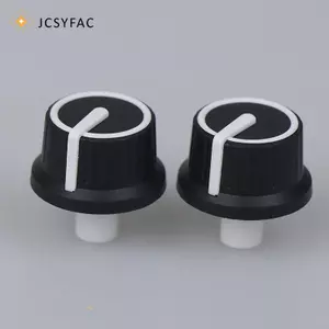 JCSYFAC 2 Chiếc 25 * 25.5MM Cao Su Nửa Trục Núm Điện Áp Bộ Mã Hóa Quay Công Tắc Khối Lượng Mới