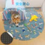 chiếu điều hòa cho thú cưng thảm làm mát chó mèo lụa lạnh thoáng khí đệm ngủ tròn chống cào xước có thể giặt sạch cao cấp