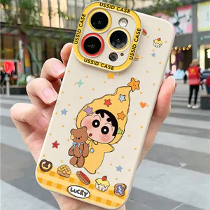 Ốp lưng iPhone silicon mềm Crayon Shin-chan họa tiết bảo vệ máy ảnh -iP7/8/X/XS/XR/11/12/13/14/15/16/17/Plus/Air/Pro/Max