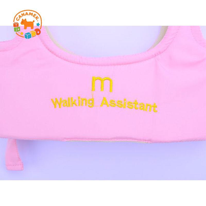CANAMEK Dây nịt đi bộ cho bé Học cách đi bộ, Người trợ giúp đi bộ có thể điều chỉnh cho trẻ em, Đai trợ lý dây nịt cho trẻ sơ sinh tập đi CSF