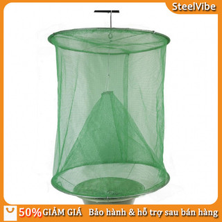 Bẫy lưới gấp bắt ruồi muỗi hiệu quả gia đình vườn Lưới bền, thoáng khí, Lưới polyester, Dạng gấp