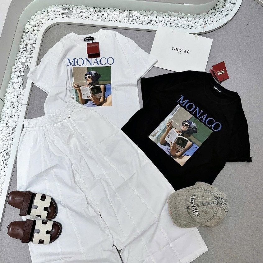 (Giao hàng 24h) Angela Áo Thun 100% Cotton QC L1 Chất Mỏng Mịn Siêu Mát không nhăn form rộng giấu quần AG012