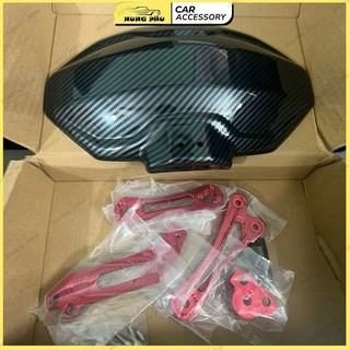 chắn bùn xe điện dè carbon Tấm Chắn Bùn Bằng Sợi carbon Nhôm CNC 1-dè fi sirius grain Cho Xe Điện