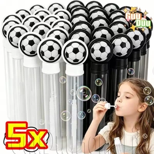 Cây đũa phép bong bóng chủ đề bóng đá - Trang trí trò chơi tiệc ngoài trời - Đồ chơi tương tác giữa cha mẹ và con cái - Chai xà phòng bong bóng trong suốt - Ống rỗng thổi bong bóng / Giao hàng miễn phí