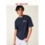 Hollister 200GSM American retro cotton đua hình bóng áo thun ngắn tay in lớn mặc nam
