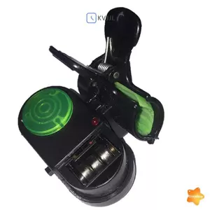 Chuông báo động cá cắn điện tử Cần câu cực W / Thiết bị báo động đèn LED mới