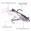 Đuôi T Mồi Mềm Paage Chì Mồi Giả Bộ 7.5cm / 12g Câu Cá Coed Miệng Bass Bionic Móc Đôi Đường Sub-bait Mới