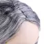 Bà Già Bà Bà Nội Màu Xám Tóc Giả Bun Tóc Lớn Mẹ Lạ Mắt Trang Phục Mới