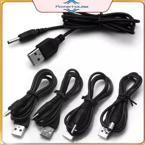 Cổng USB ĐIỆN đến 2.5 3.5 4.0 5.5mm 5V DC Barrel Ja Đầu nối dây cáp nguồn.