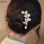 Bigapple Vintage Hanfu Kẹp Tóc Hình Chữ U sel Handmade Hoa Lily Tóc Sti Cho Nữ RDG