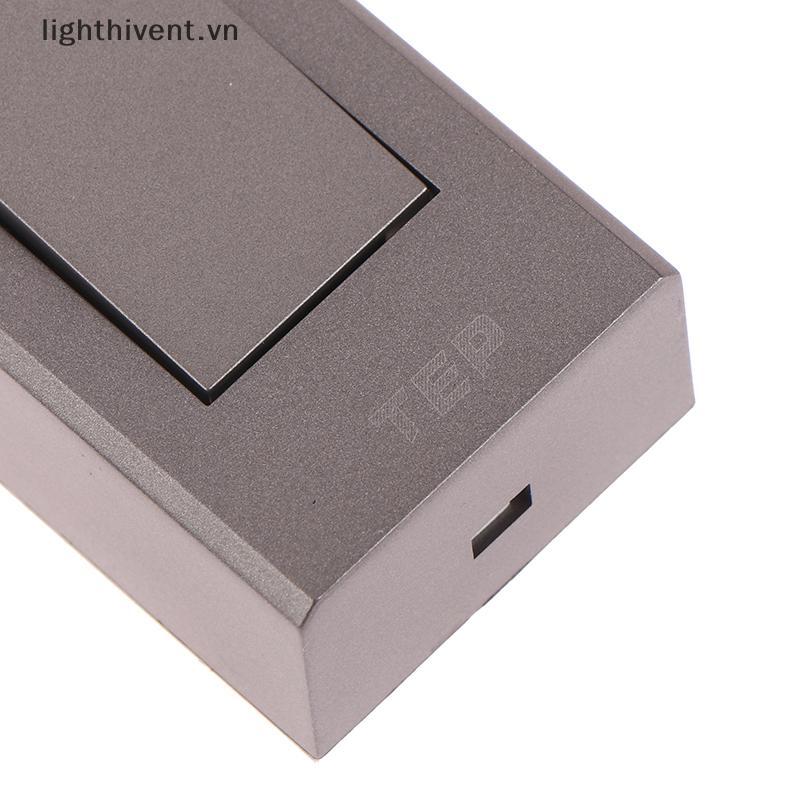 [lighthivent] 1Pc 1 Gang 2 Chiều Gắn Bề Mặt Công Tắc Dây Treo Lắp Đặt Đầu Giường Bật / Tắt Bảng Điều Khiển Đèn Tường (VN)