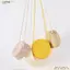 Túi Rơm CPINCP, Túi Xách Ống Hút Tròn Handmade, Túi Đeo Vai Ống Hút Thời Trang Nữ Cô Gái