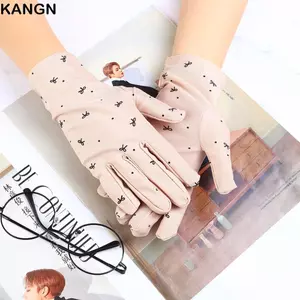 Găng Tay Mùa Hè Mỏng KANGN, Găng Tay Chống Nắng Thoáng Khí Spandex, Găng Tay Chống Tia UV Siêu Mỏng Làm Mới Nữ