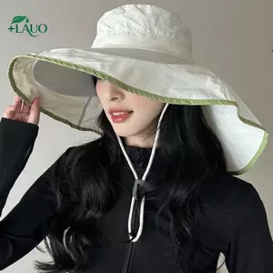 Springevenstar Mũ ngư dân thoáng khí có vành Mùa hè Tấm che nắng chống tia cực tím Mũ ngoài trời nhẹ dành cho nam nữ Springevenstar