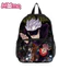Ba lô đi học unisex in họa tiết anime Jujutsu Kaisen có sức chứa lớn và túi vá