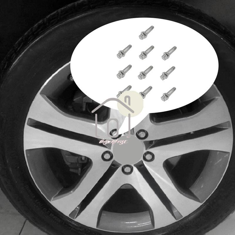 10 Chiếc Bánh Xe Lug Bu Lông Hạt Cho W164 W166 X204 W221 C216 C E ML S Class A0009905407