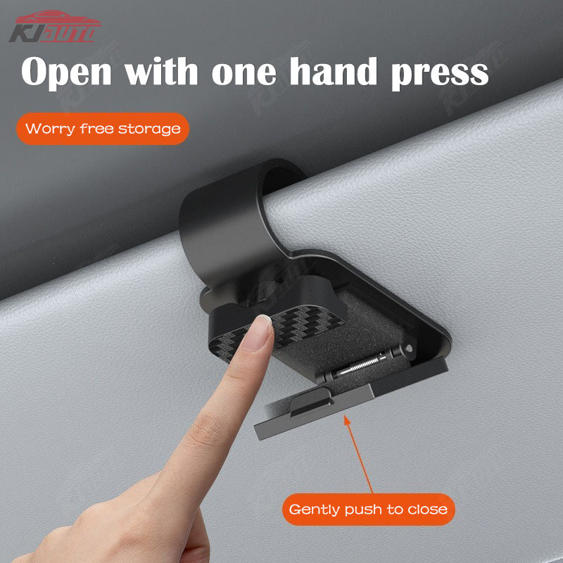 Geely Gương Kính Kẹp Xe Ô Tô Tấm Che Nắng Thẻ / Vé Họa Tiết Carbon Bảo Quản Cho Coolray Okavango Emgrand Azkarra